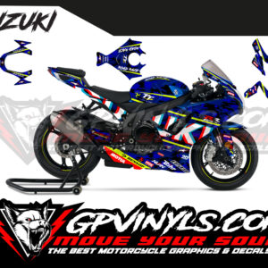 Kit adhesivos suzuki gsxr 600, 750 vinilos pegatinas 2019