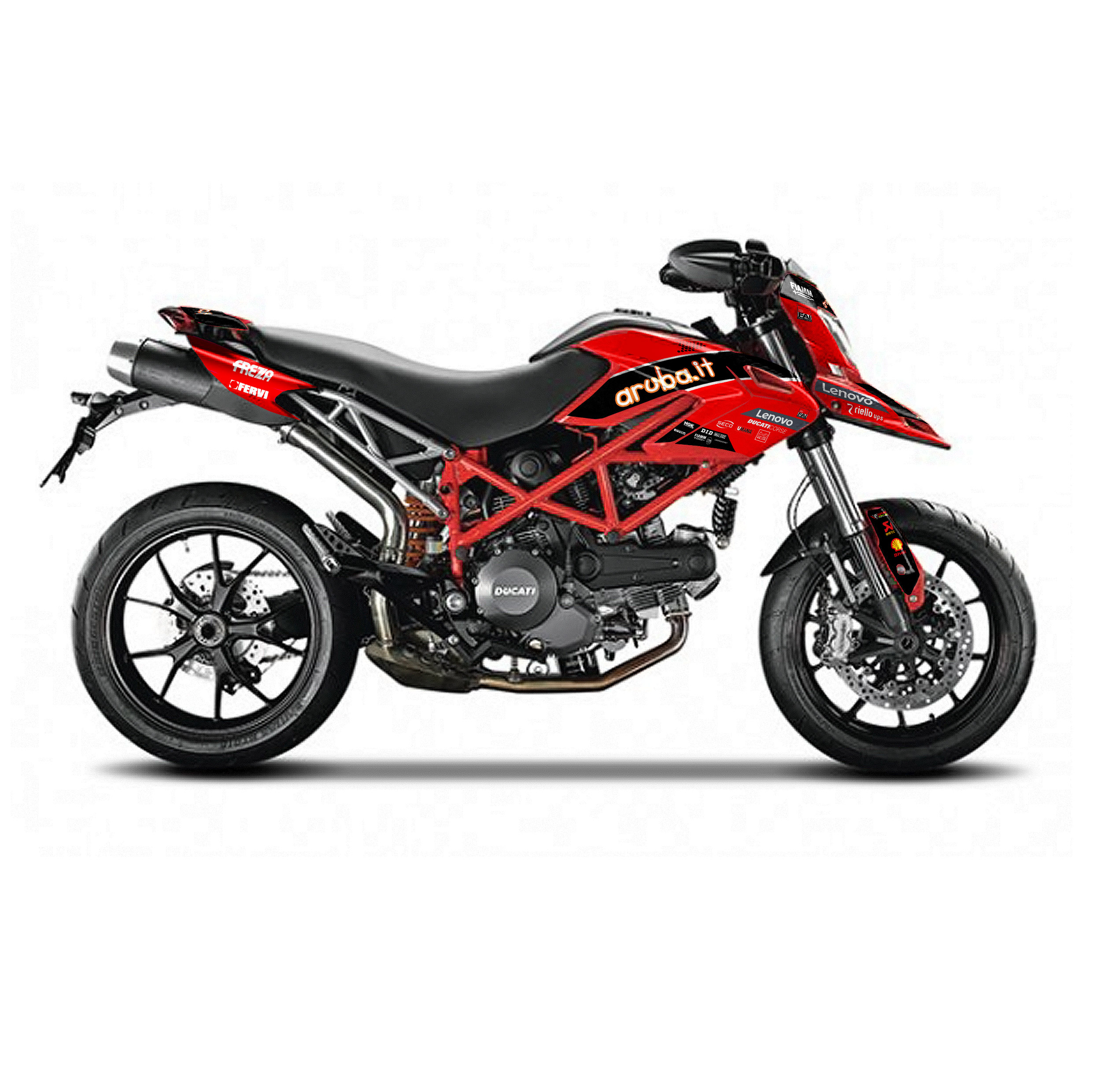 vinilos pegatinas moto ducati hypermotard gráficos kit