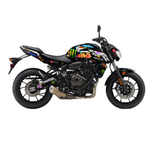 Kit vinilos adhesivos gráficos moto pegatinas yamaha mt 07